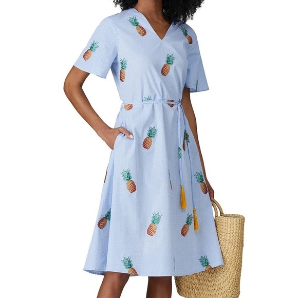 Autumn Adeigbo Printed “Heidi” Dress - Damaged - Picture 1 of 15